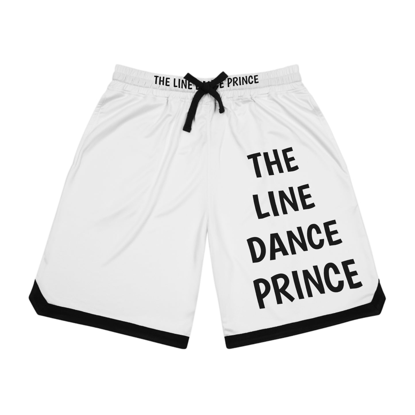 THE LINE DANCE PRINCE Basketball Rib Shorts (AOP)