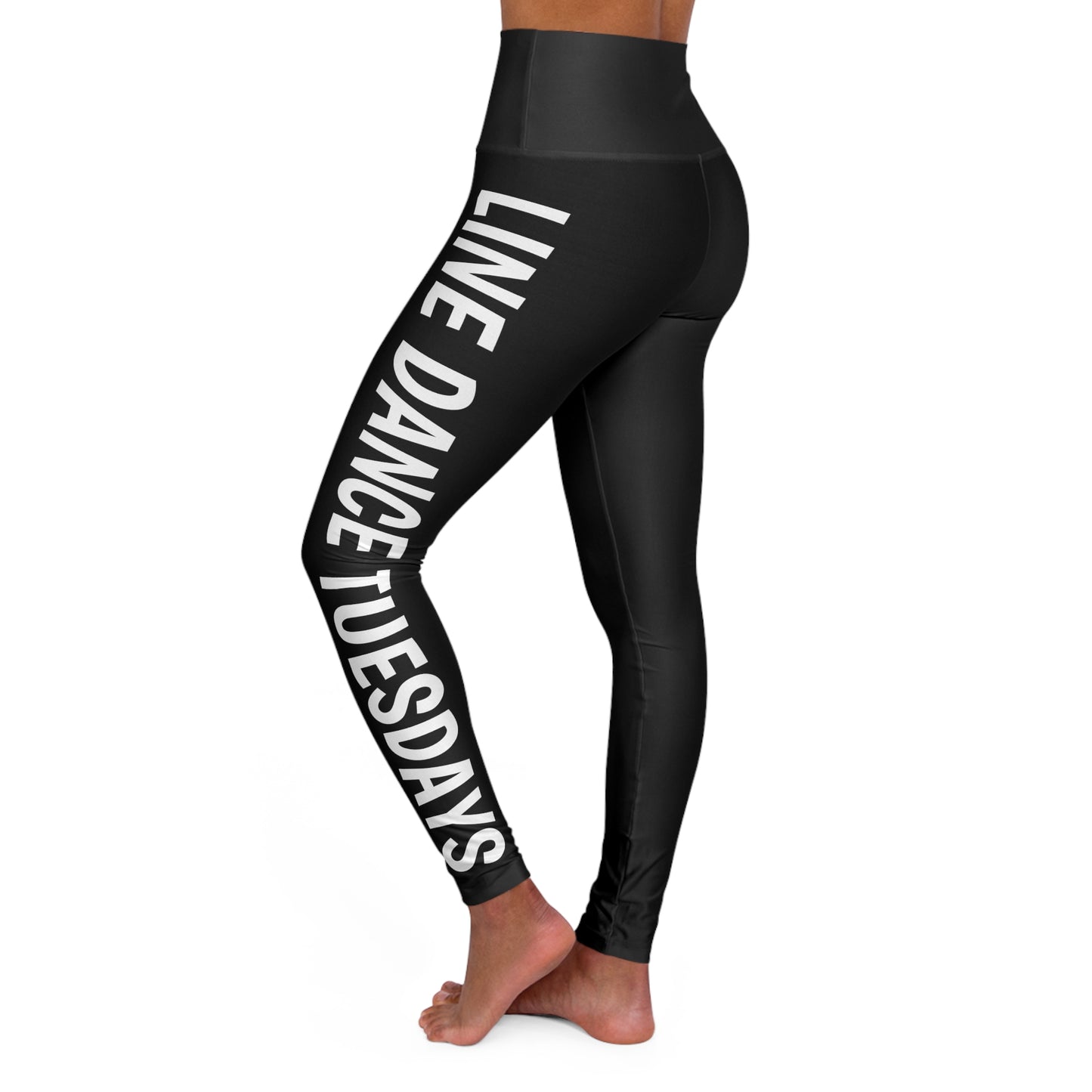 Black High Waisted Yoga Leggings