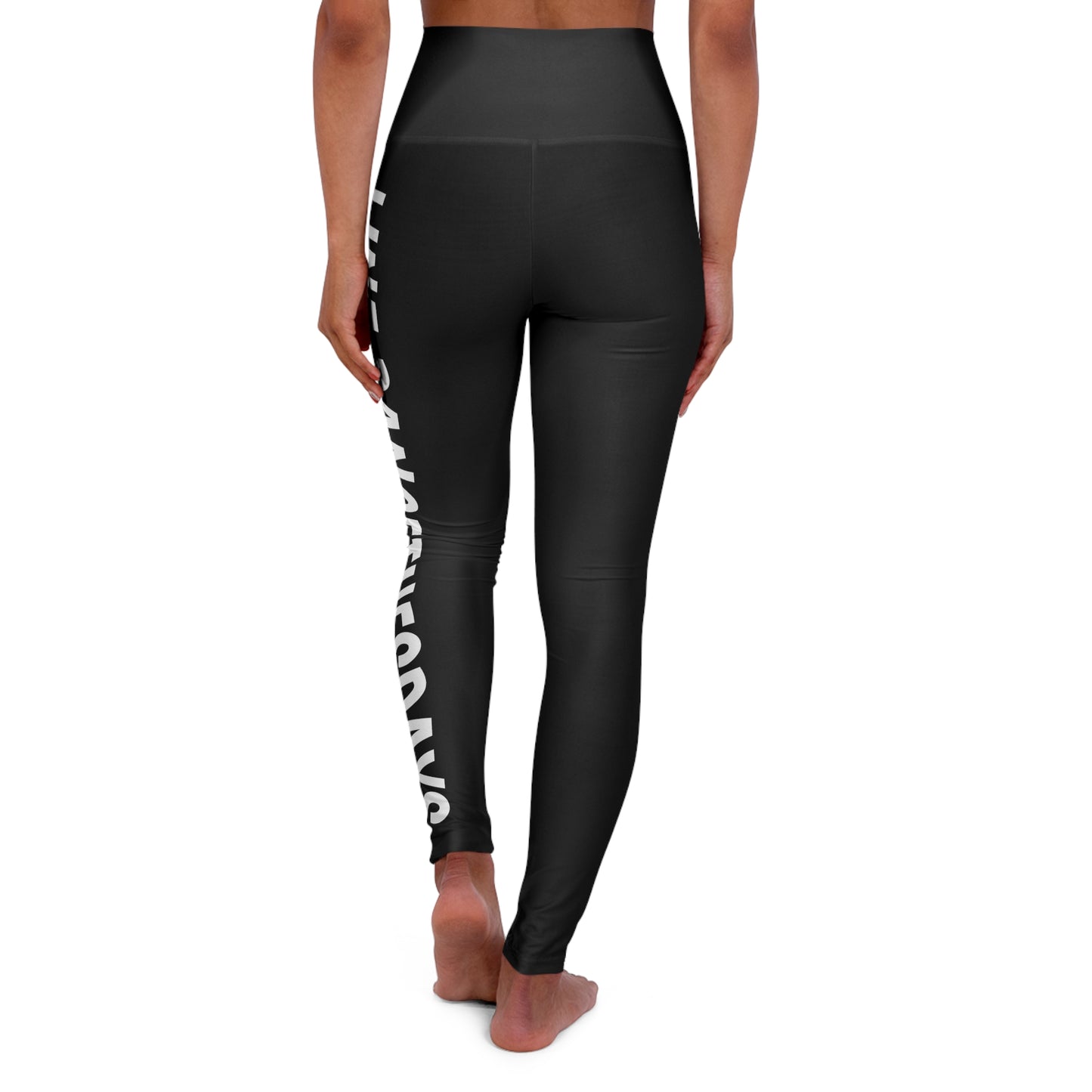 Black High Waisted Yoga Leggings